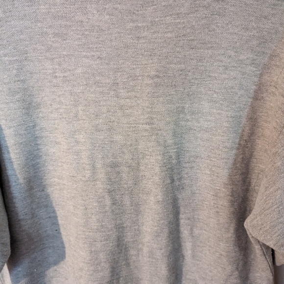 Disney Unlimited Mens Sz Medium Embroidered Donald Duck Golfing Polo Shirt Gray - Picture 5 of 7